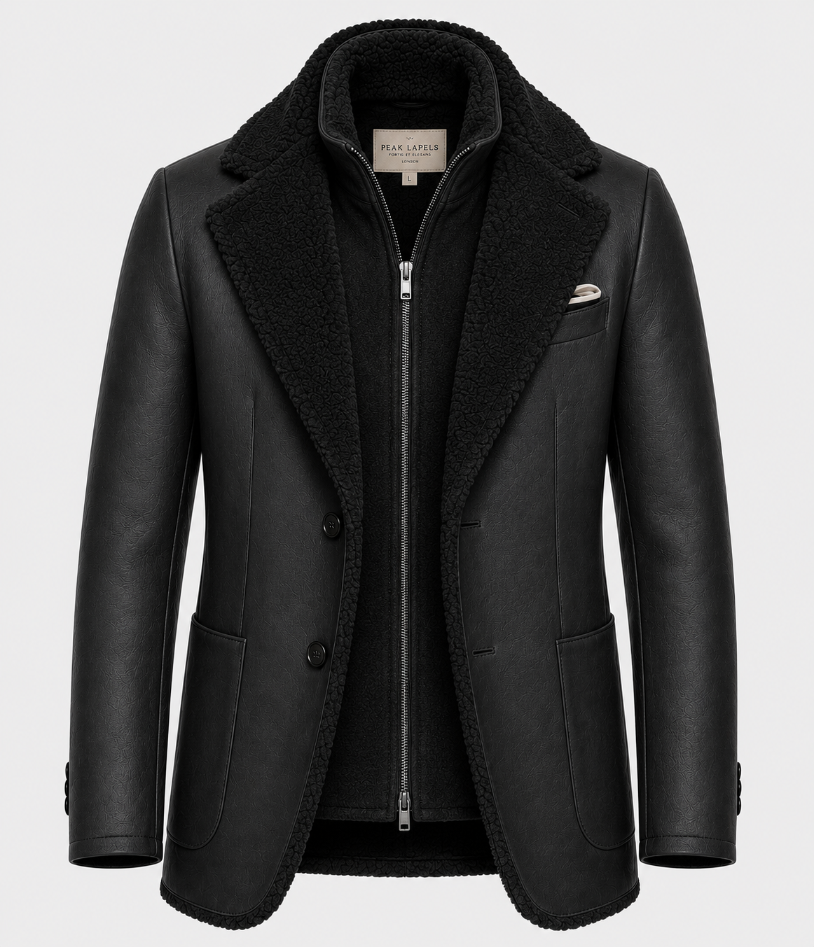 Shearling Blazer