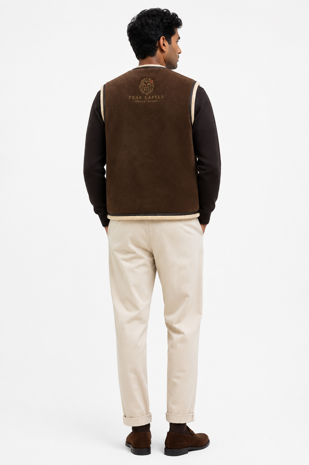 The Edward Shearling Waistcoat